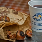 Roasted Chestnuts and Mulled Hot Wine