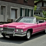 Pink Cadillac in Obwalden