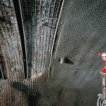 Gotthard Base Tunnel Lining installed from the TBM. Image Source: Herrenknecht Gotthard Base Tunnel Project Gallery