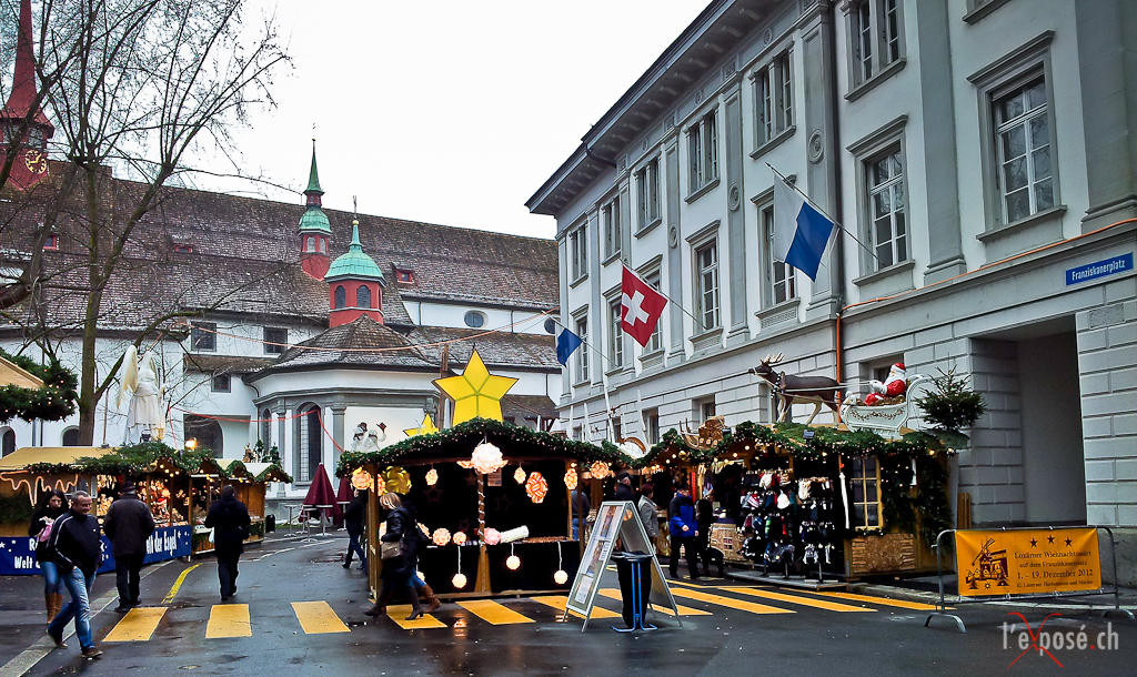 Outdoor Christmas Market Luzern 2012