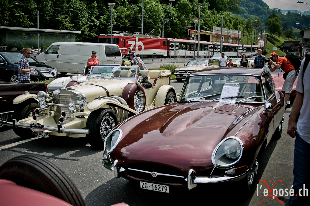 Classic Cars at Oldtimer in Obwalden