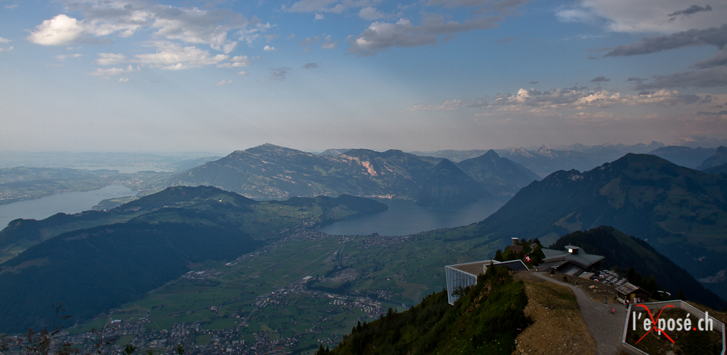 Lake Lucerne from the Stanserhorn Summit